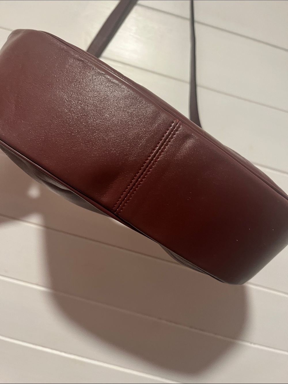 Etienne Aigner Burgundy Shoulder Bag - Picture 4 of 7